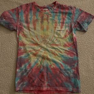 Trendy Tie-Dye Summer Ivory Ella Tee